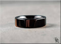 Polished Black Ceramic Ring