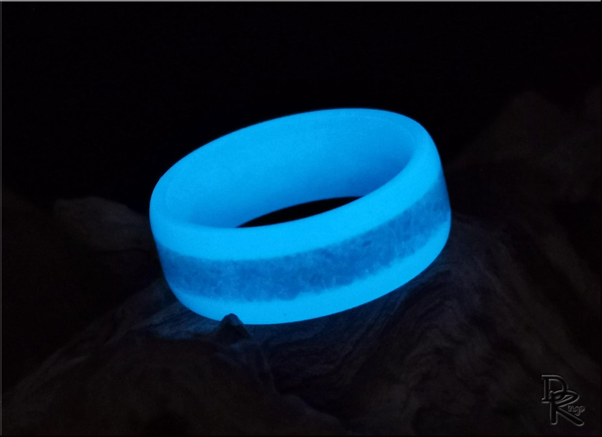 Super Glow Ring with Opal inlay