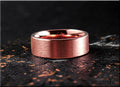 Brushed Tellurium Copper Ring