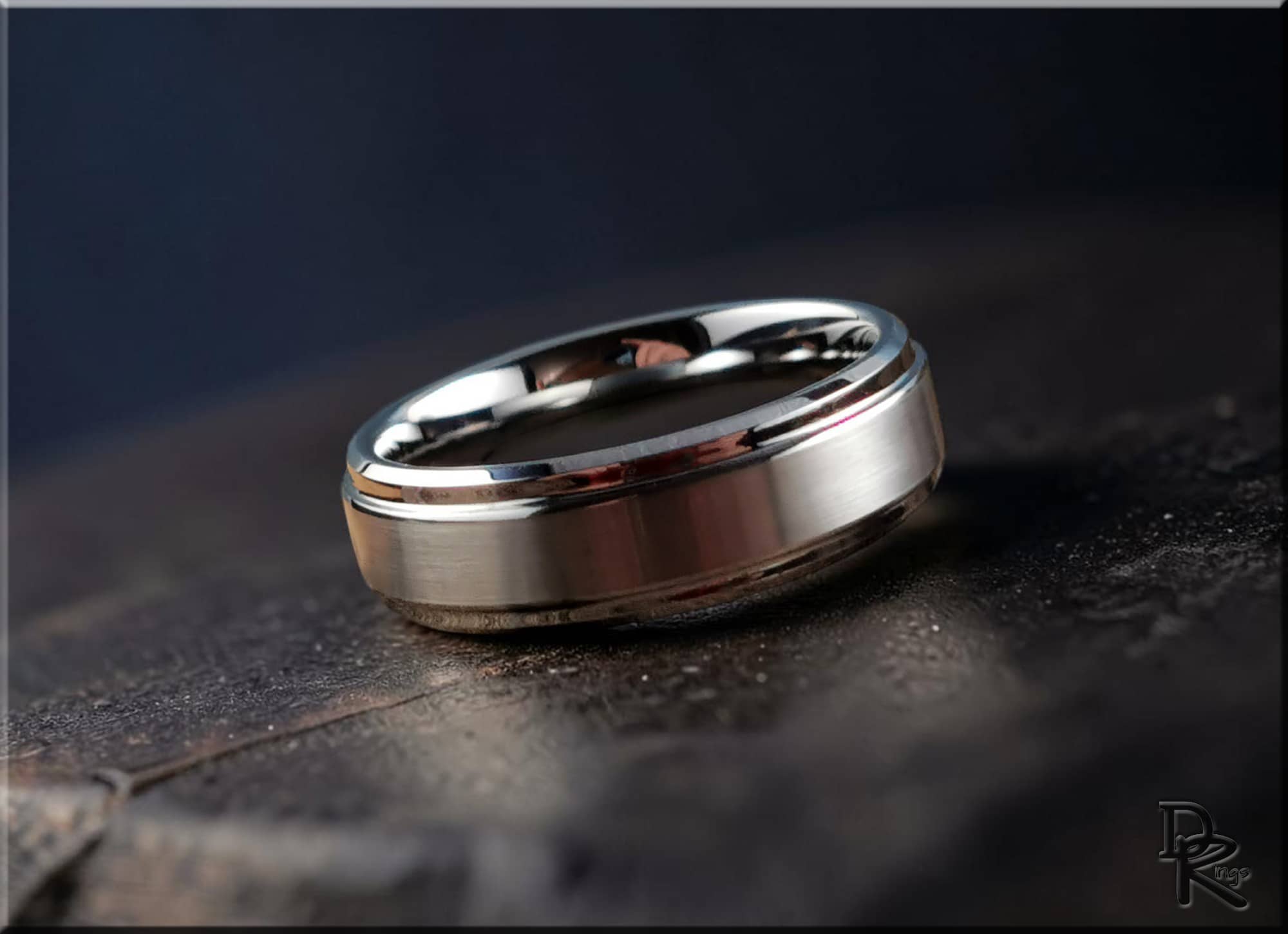 Tungsten Carbide Ring Satin Finish