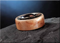 Bentwood Ring: Birdseye Maple on Titanium Core